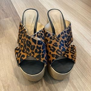 Schutz platform sandals